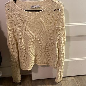 Zara crochet sweater